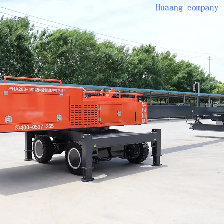 Telescoping Laser Screed Machine